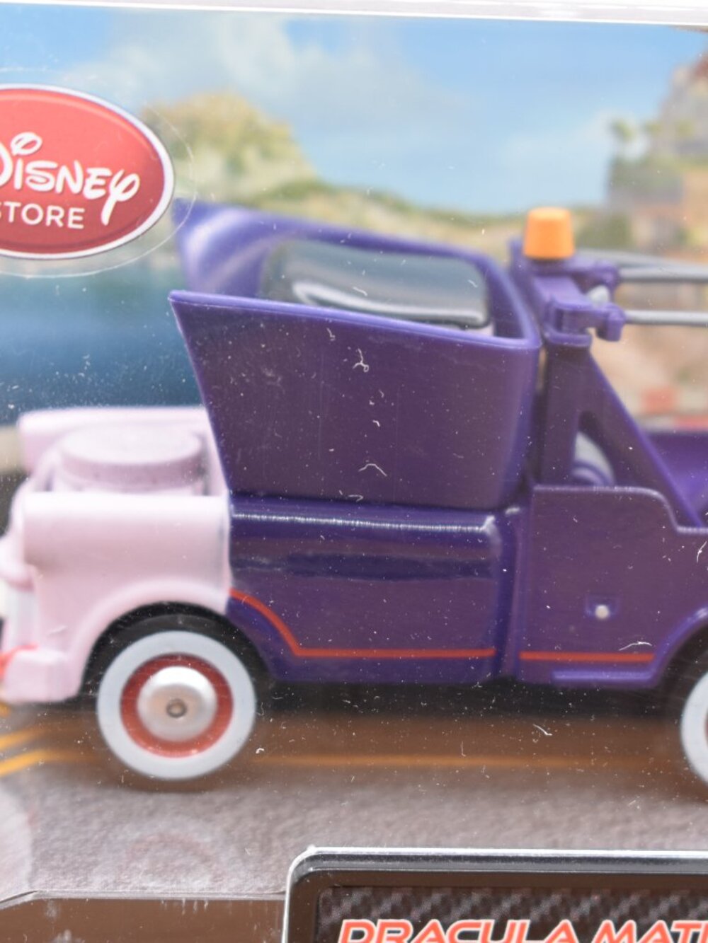 Disney Pixar Cars 2 Diecast - DRACULA MATER in Collector Case NEW Sealed - Picture 3 of 9